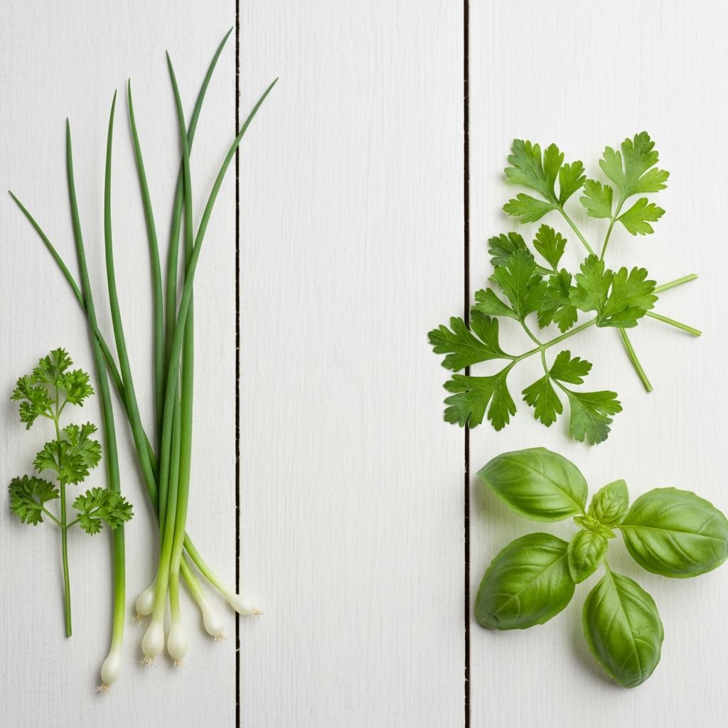 Sanfte frische Kräuter