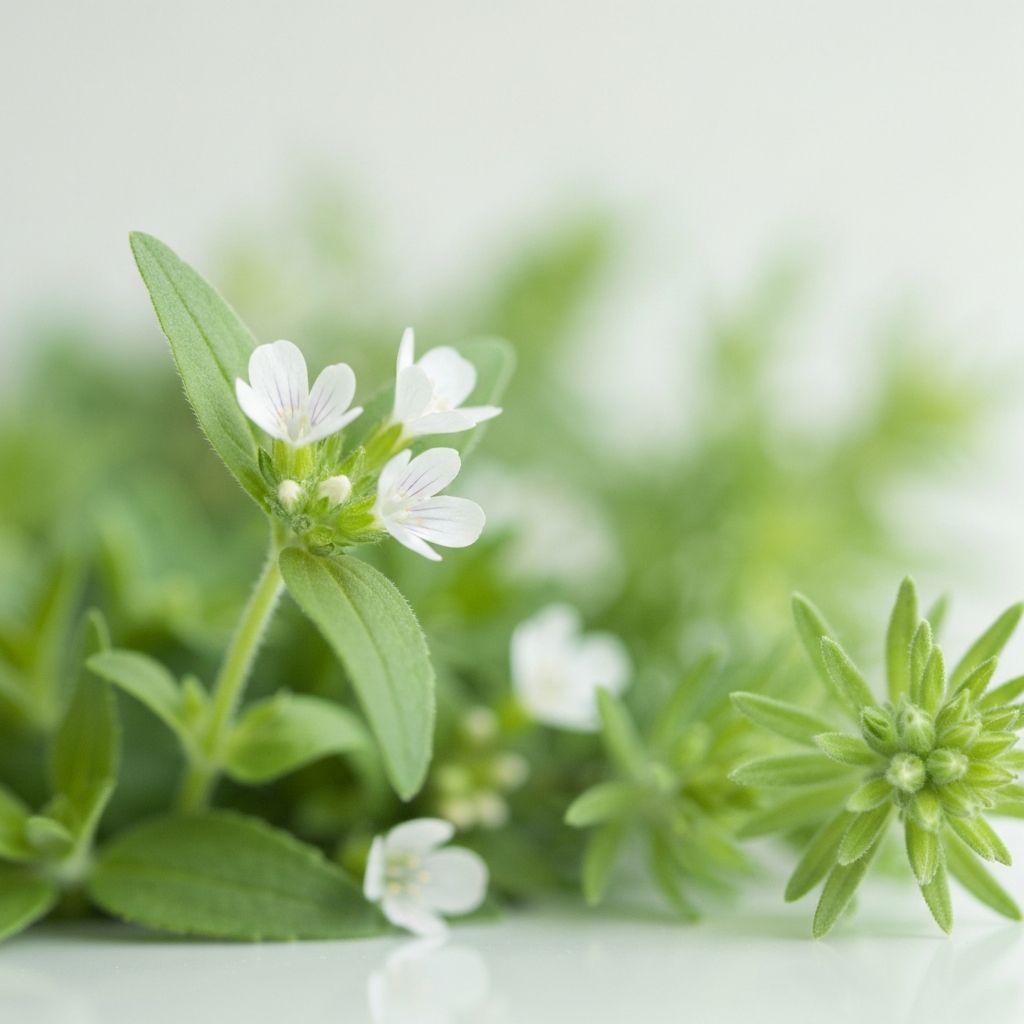 Sanfte Kräuter und Pflanzen